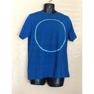 DIESEL Men Blue Cotton T-cereck Regular Fit Crew Neck Casual T-Shirt